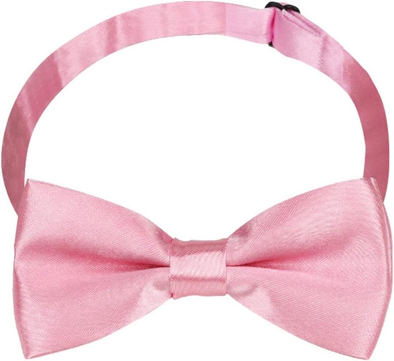 weVSwe Boy's Bow Ties Adjustable Pre Tied Bowtie for Wedding Party 10 x 5 CM - Image 2